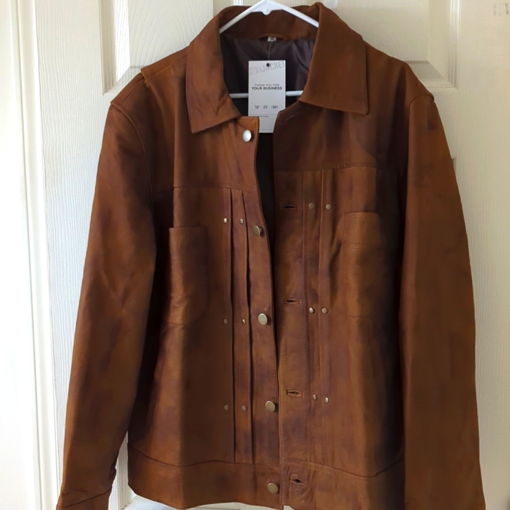 Leather jacket one that Casey wears on Yellowstone